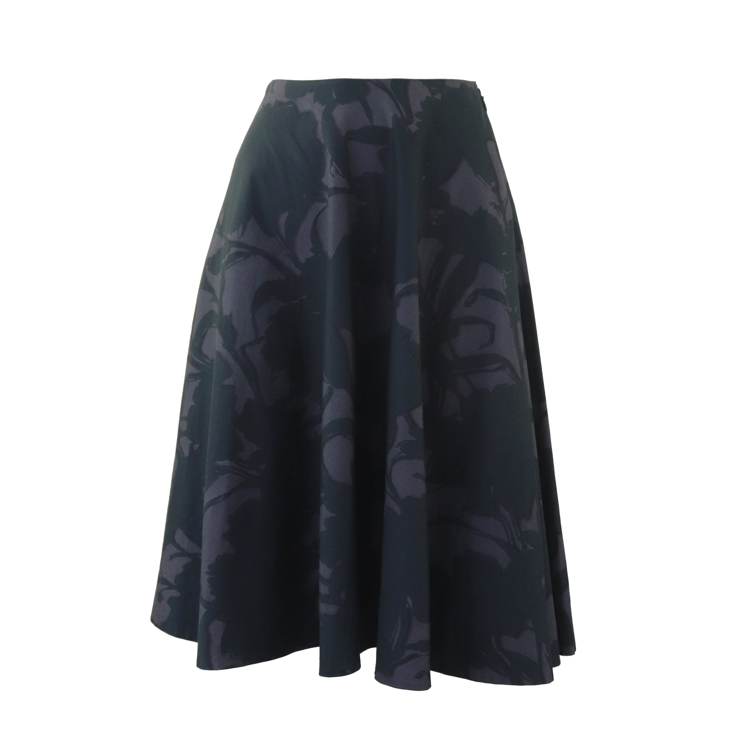 Vintage S/S 2001 Prada Floral Print Circle Midi Skirt / XS