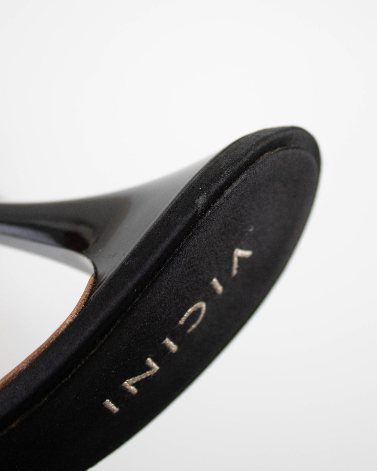 Vintage Vicini Giuseppe Zanotti Black Satin Scorpion Sandals / 41 (US 11)