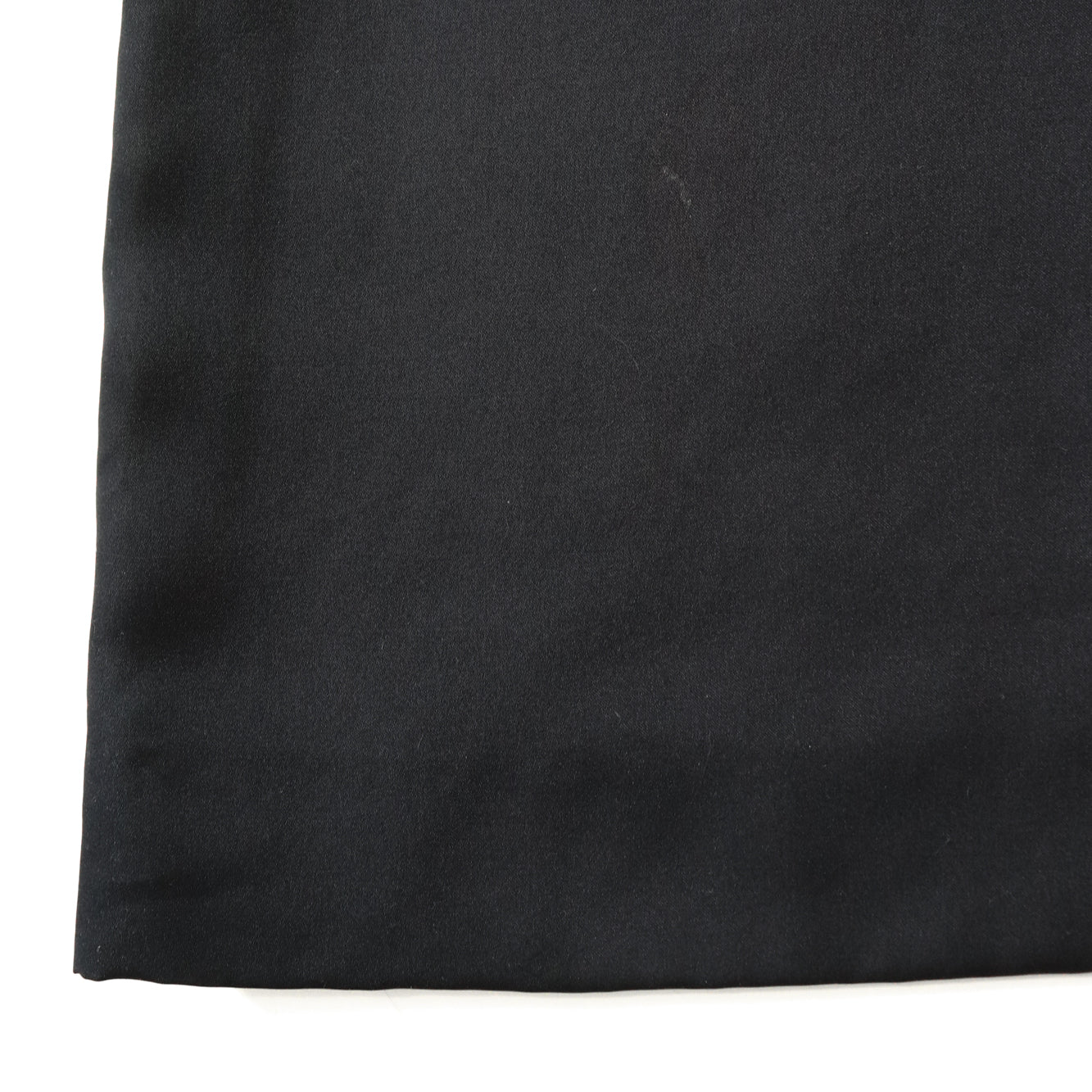 Vintage F/W 1997 Calvin Klein Collection Black Satin Dress Gold Line Detail / XS