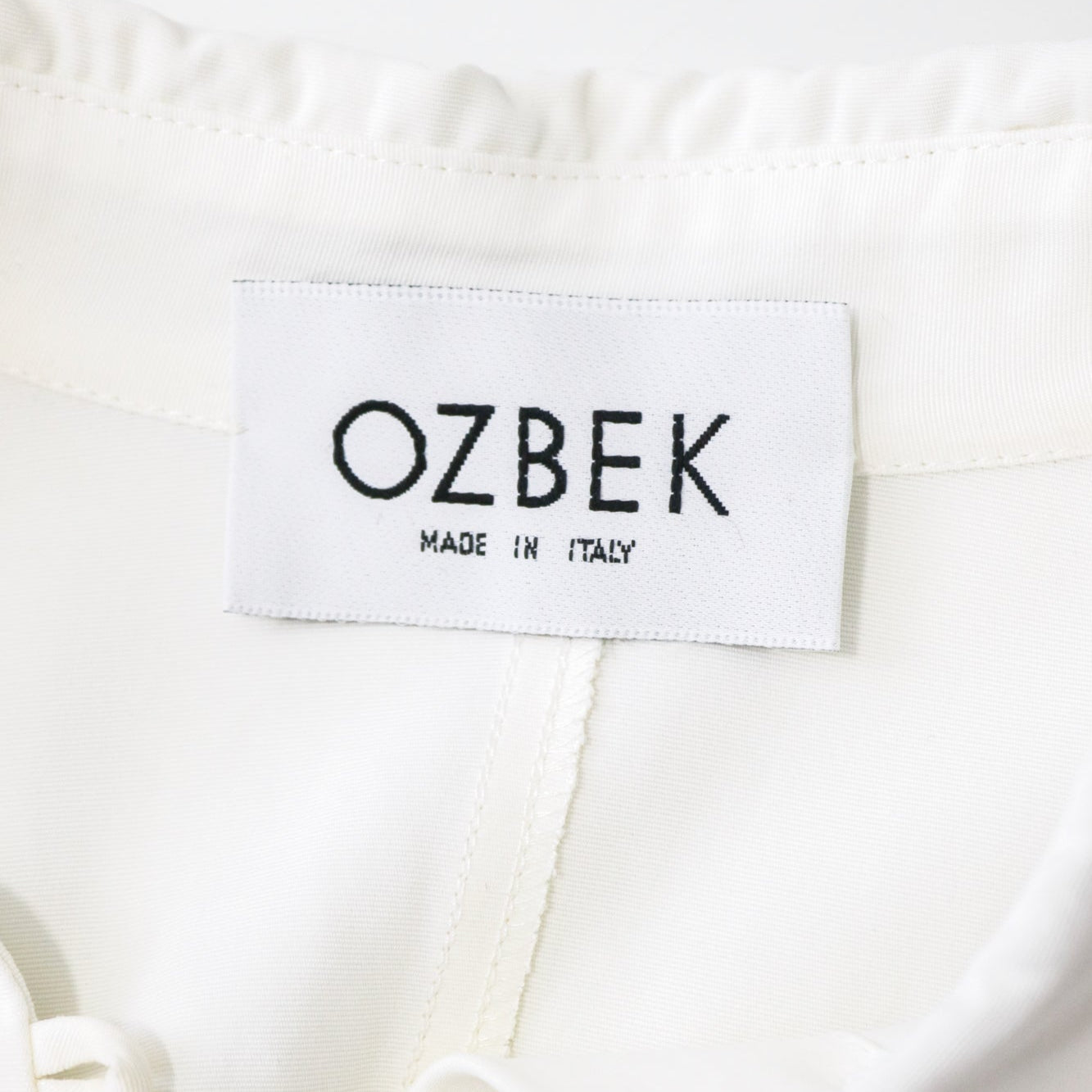 Vintage S/S 1993 Rifat Ozbek Embroidered Blouse Runway Top / IT 42 (S)