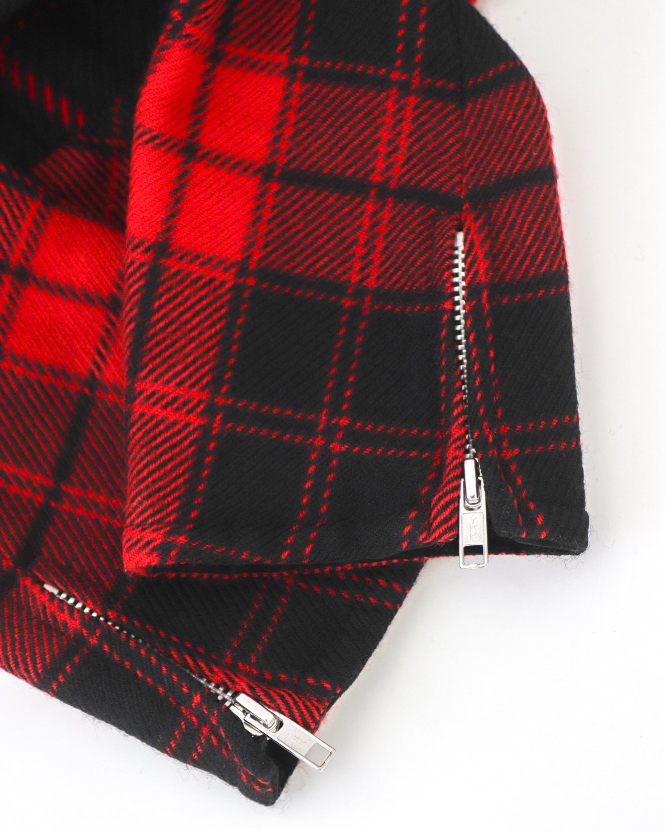 Vintage F/W 2003 Yohji Yamamoto Wool Plaid Runway Bomber Jacket / 1 (XS)