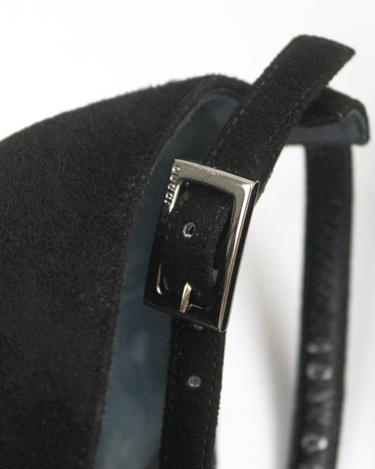 Vintage Gucci by Tom Ford Black Classic Stiletto Mary Jane Pumps / 37 (US 7)