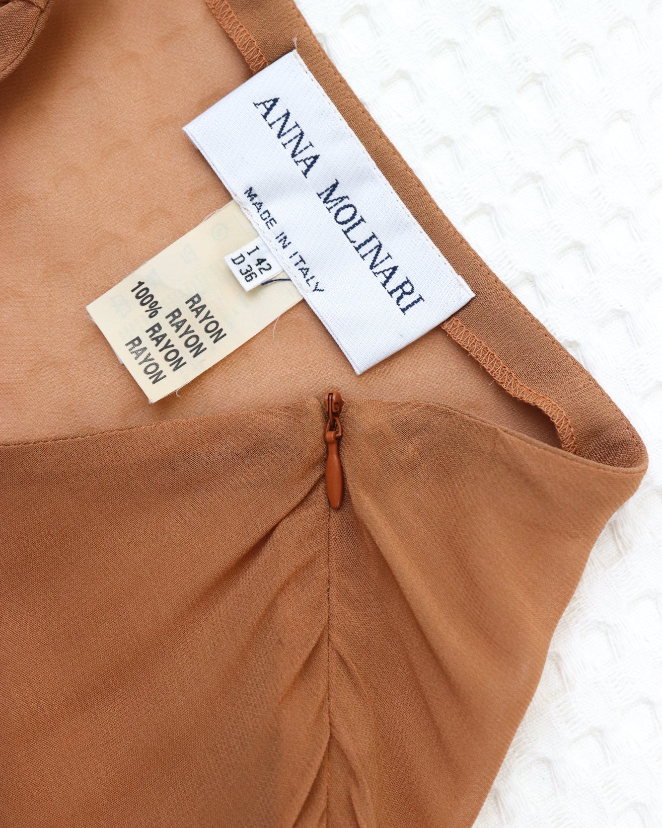 Vintage 1990s Anna Molinari Blumarine Long Sheer Asymmetric Ruffled Skirt / IT 42 (S)