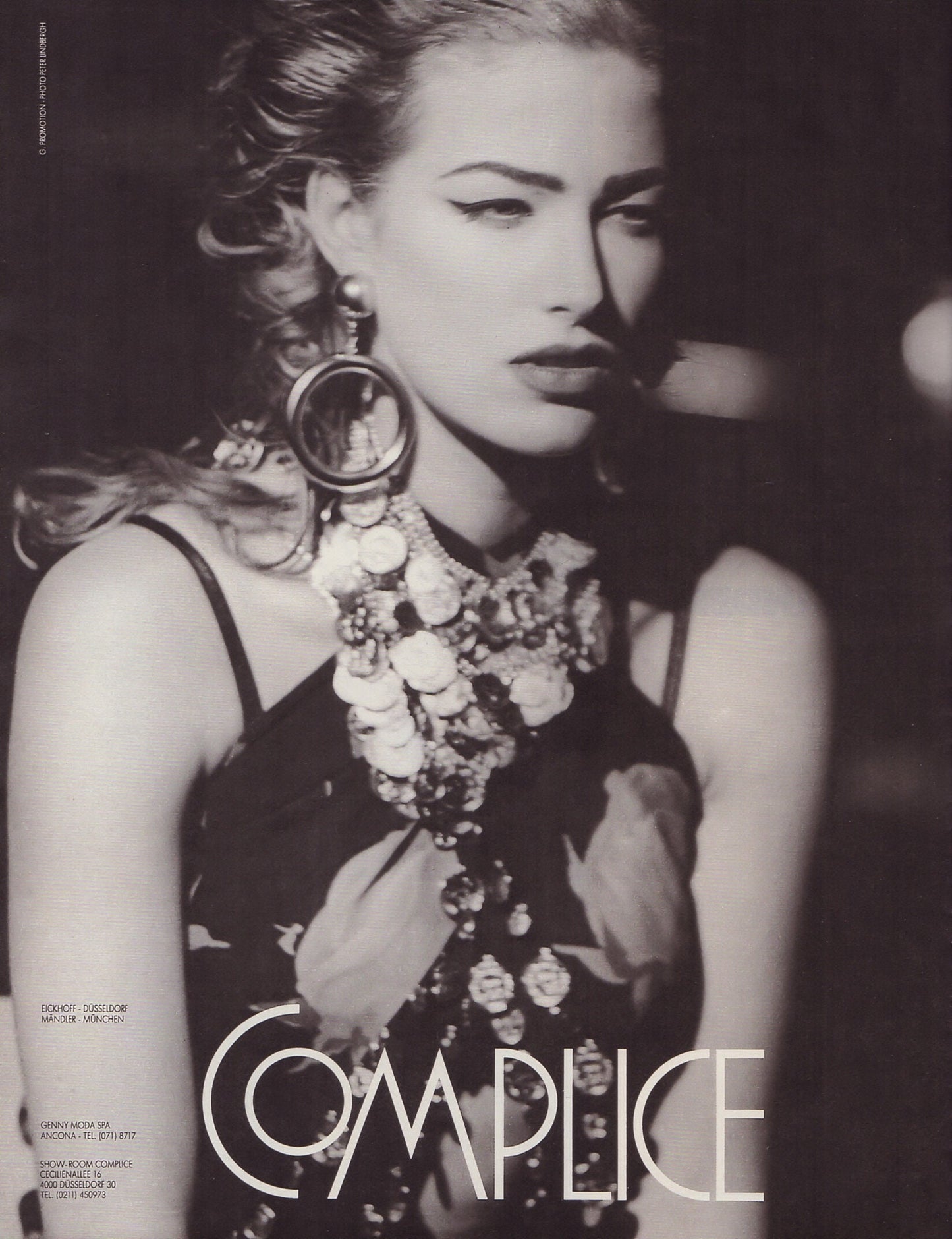 Vintage S/S 1992 Complice by Dolce&Gabbana Coins Embellished Floral Print Wrap Top / IT 42 (S)