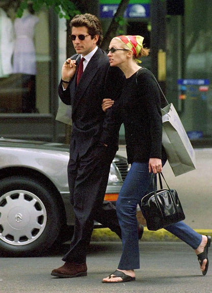 Vintage 1990s Prada Spazzolato Black Patent Leather Shoulder Bag