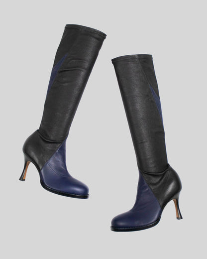 F/W 2017 Celine by Phoebe Philo Bicolor Runway Boots / 36.5 (US 6.5)
