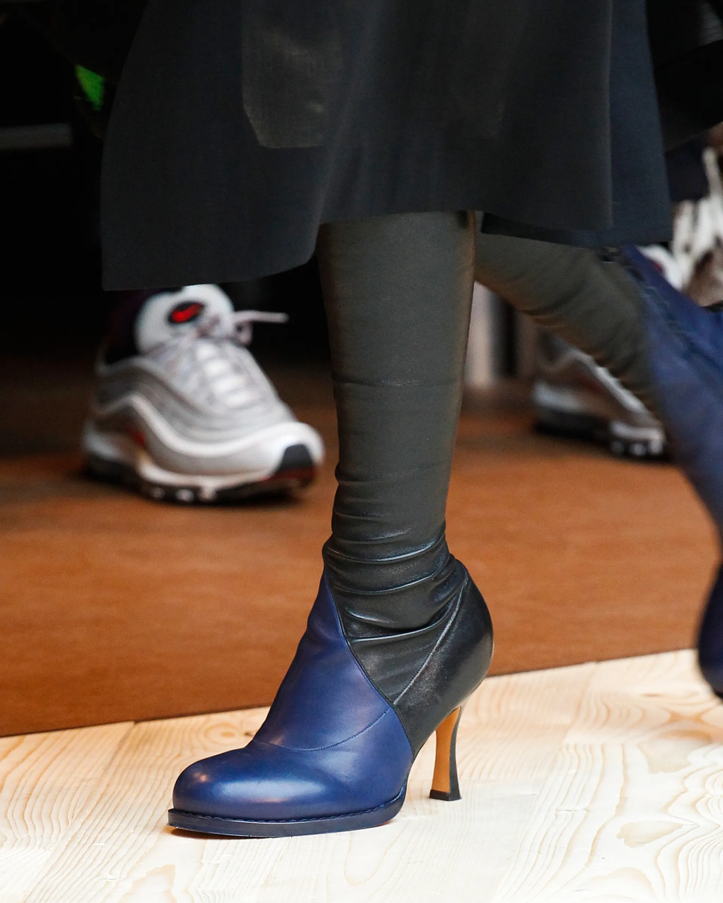 F/W 2017 Celine by Phoebe Philo Bicolor Runway Boots / 36.5 (US 6.5)