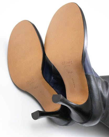 F/W 2017 Celine by Phoebe Philo Bicolor Runway Boots / 36.5 (US 6.5)