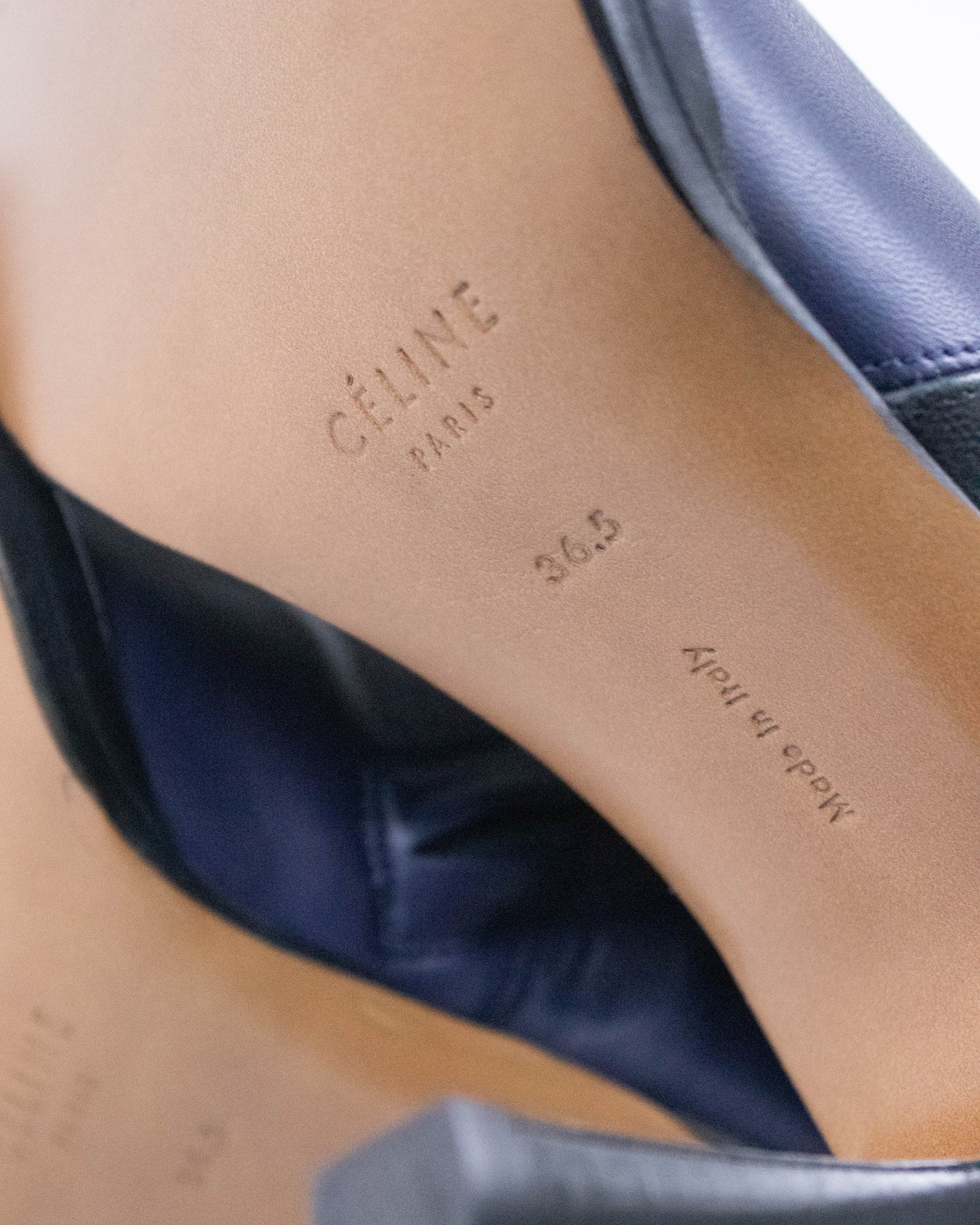 F/W 2017 Celine by Phoebe Philo Bicolor Runway Boots / 36.5 (US 6.5)