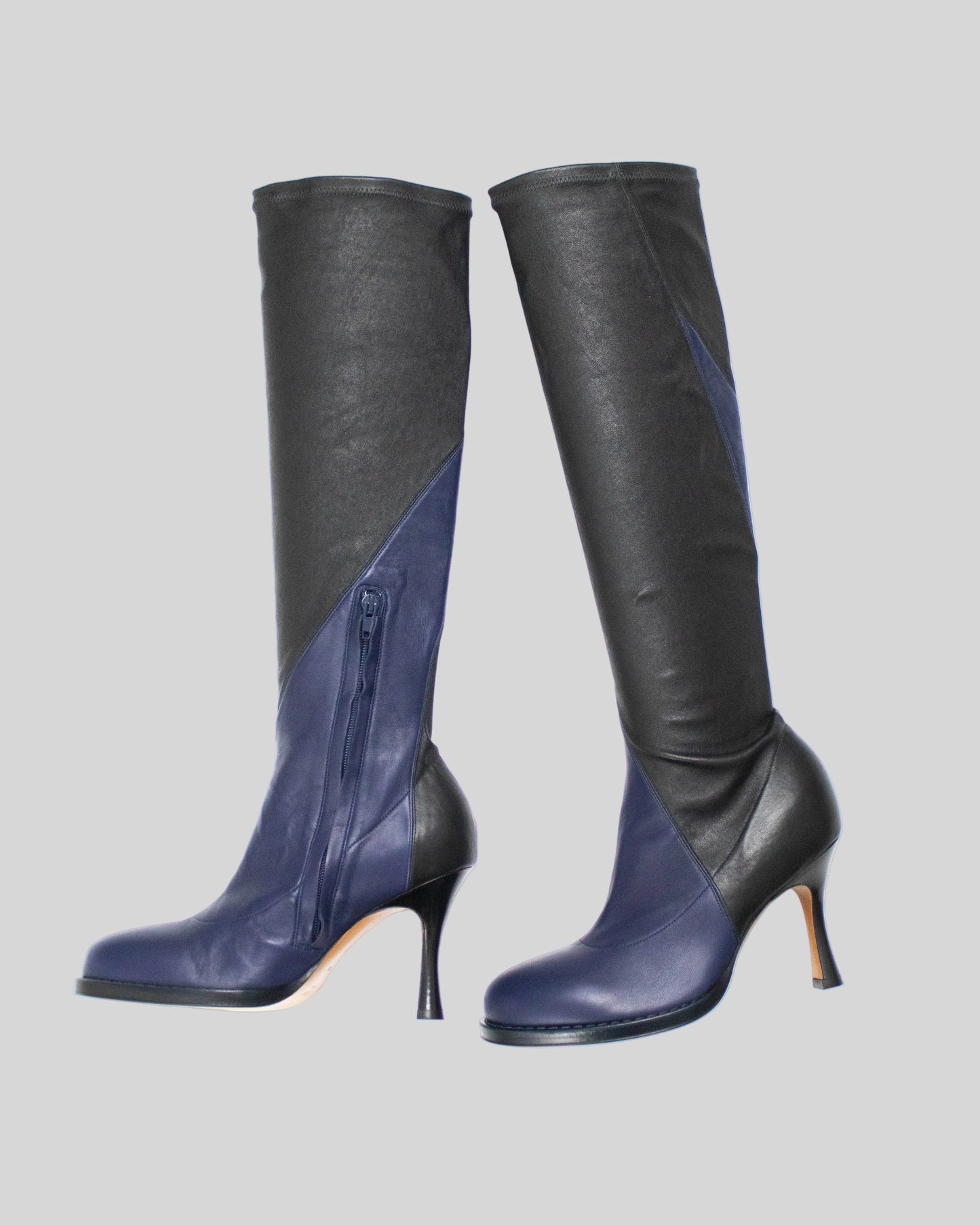 F/W 2017 Celine by Phoebe Philo Bicolor Runway Boots / 36.5 (US 6.5)