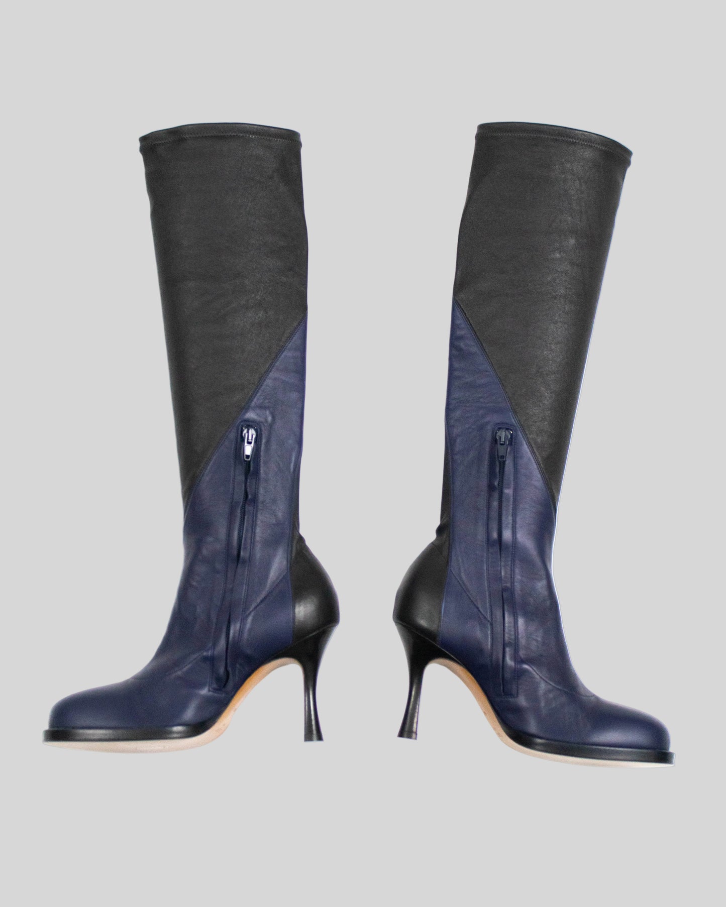 F/W 2017 Celine by Phoebe Philo Bicolor Runway Boots / 36.5 (US 6.5)