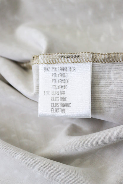 Vintage S/S 1999 Roberto Cavalli Fish Scale Animal Print Dress Shiny Effect / S