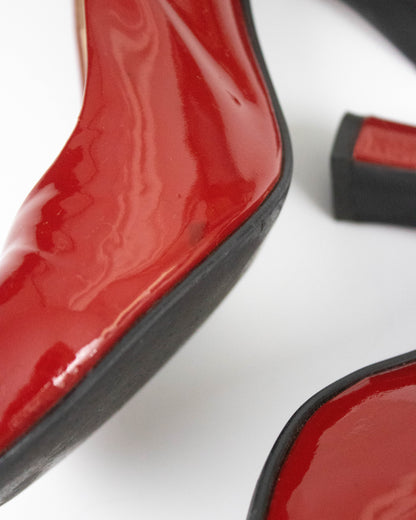 Vintage Vivienne Westwood Red Animal Toe Heels / 36 (US 6)
