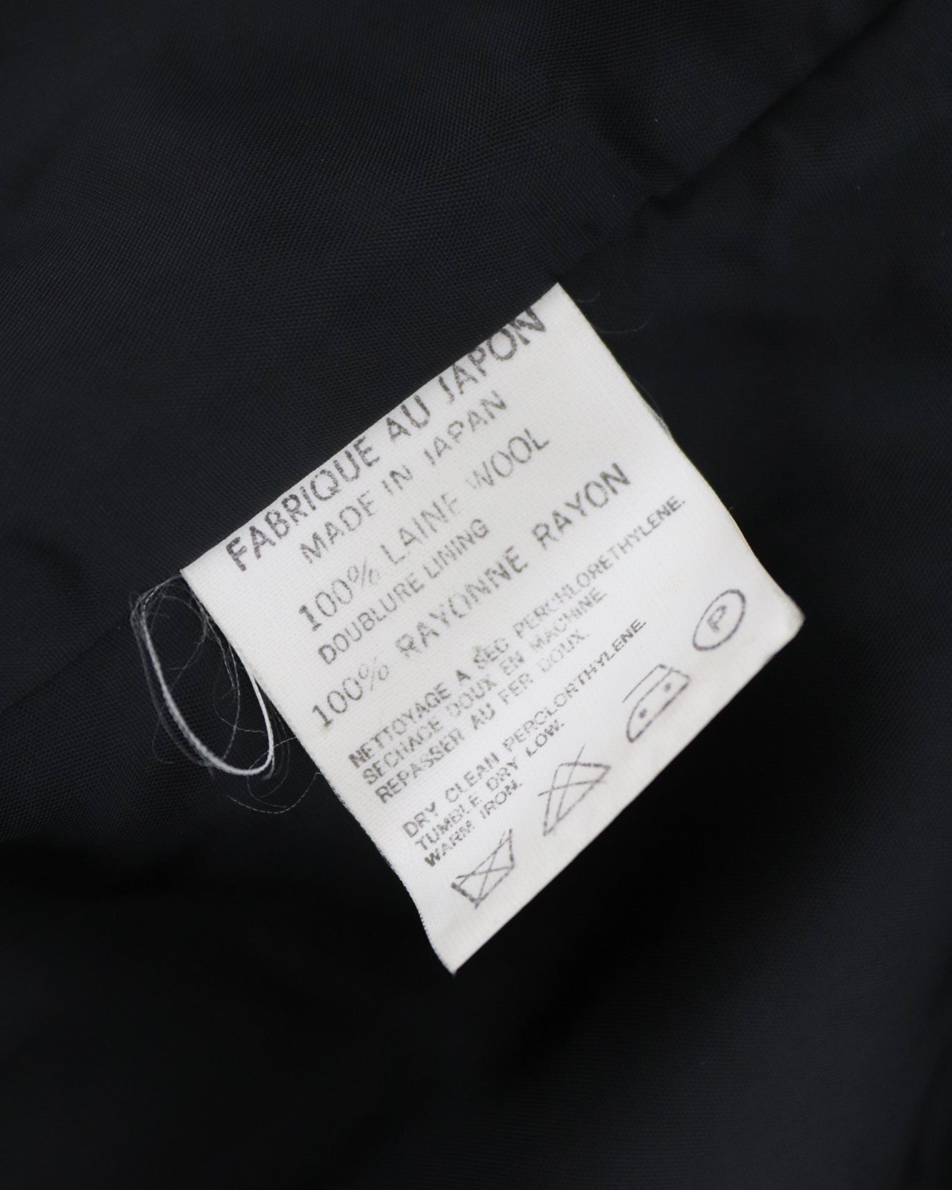 Vintage F/W 1998 Yohji Yamamoto Gray Wool Skirt Suit / XS