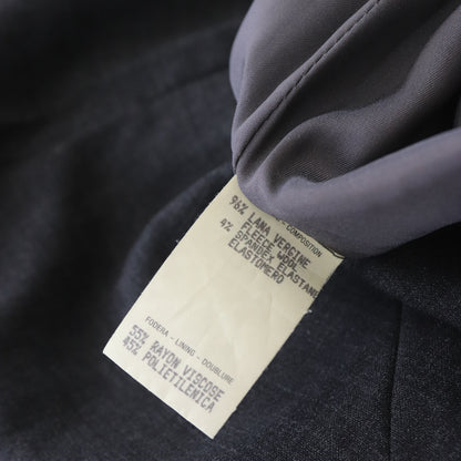 Vintage F/W 1997 Gucci by Tom Ford Wool Skirt Slit Leather Trim / IT 38 (XS)