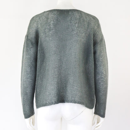 Vintage S/S 1994 Calvin Klein Collection Loose Knit Wool Mohair Sweater