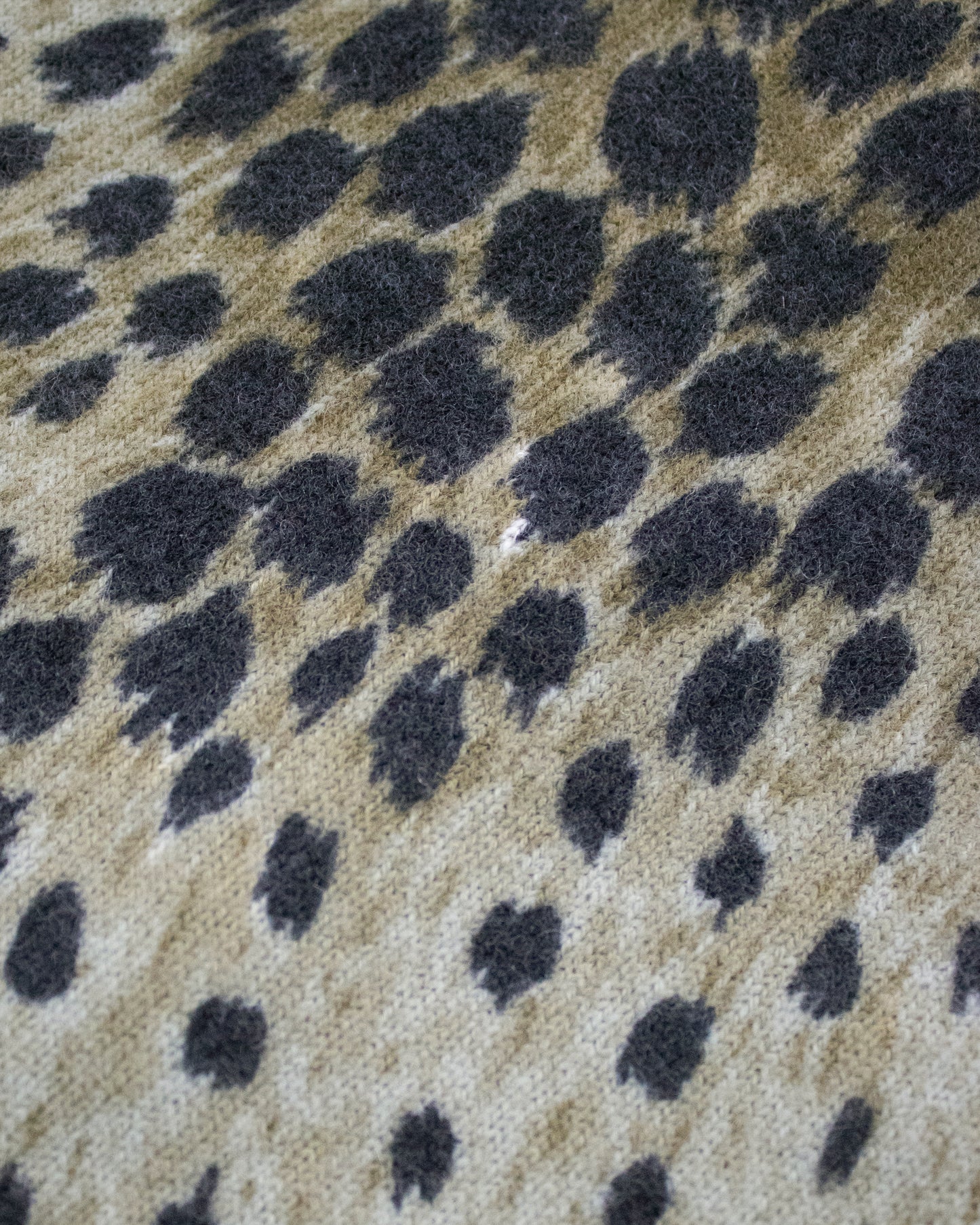 Vintage F/W 1994 Blumarine Anna Molinari Beaded Leopard Runway Tank Top / S-M