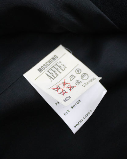 Vintage Moschino Cheap&Chic Shoelaces Striped Blazer / IT 40 (XS-S)