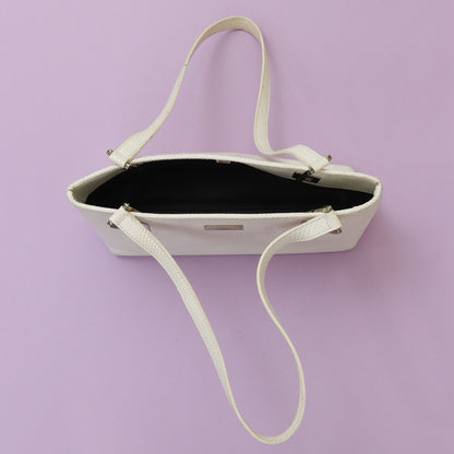 Vintage 2000s Gucci by Tom Ford Reptile Leather Logo Small Shoulder Bag