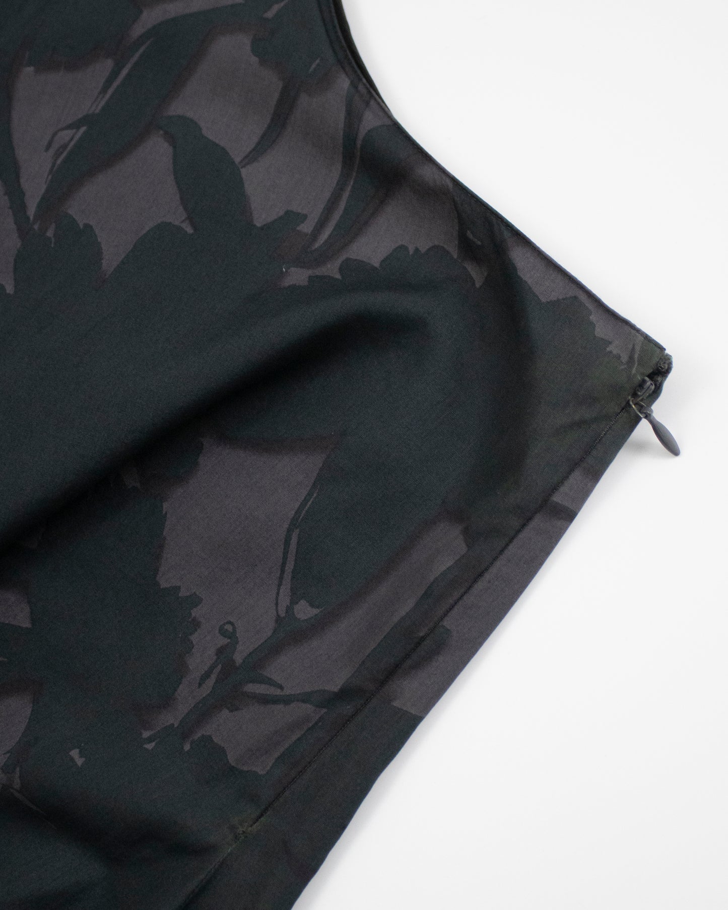 Vintage S/S 2001 Prada Floral Print Circle Midi Skirt / XS