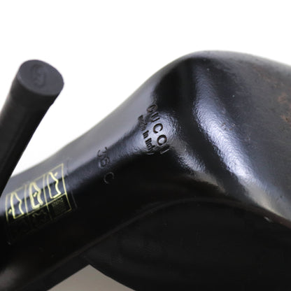 S/S 1998 Gucci by Tom Ford Gray GG Monogram Canvas Leather Mules / 36 (US 6)