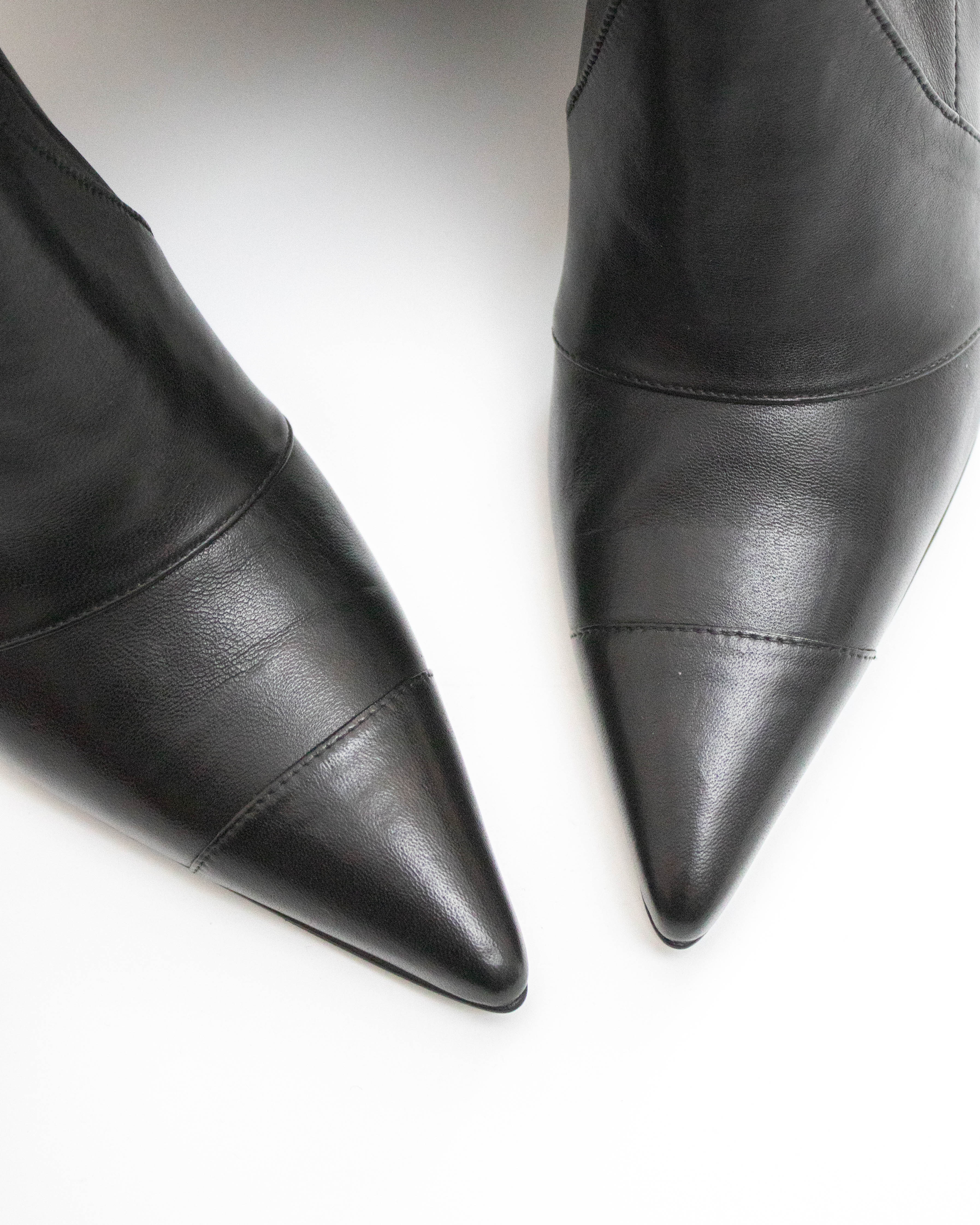 F/W 2005 Chanel Thigh-High Iconic Runway Boots / The Devil Wears