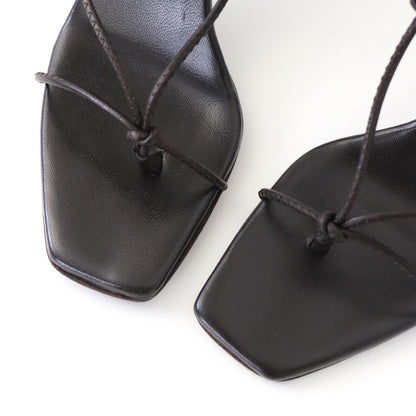 Vintage S/S 2002 Gucci by Tom Ford Brown Bamboo Heel Mules / 36 (US 6)