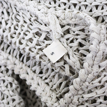 Vintage S/S 1994 Calvin Klein Collection Ivory Silk Knit Sweater / S