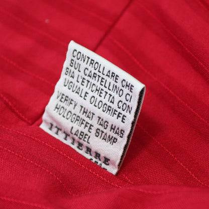 Vintage 1995 Versace Jeans Couture Scalloped Neckline Dress Medusa Head Straps / XS-S