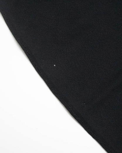 Vintage F/W 2002 Calvin Klein Collection Runway Black Silk Maxi Gown Dress / 8 (S-M)