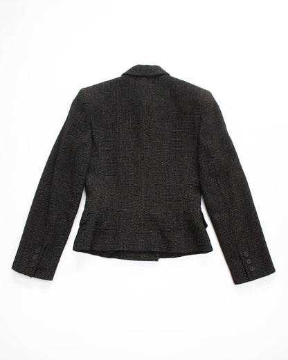 Vintage F/W 1995 Calvin KIein Collection Runway Skirt Suit / XS