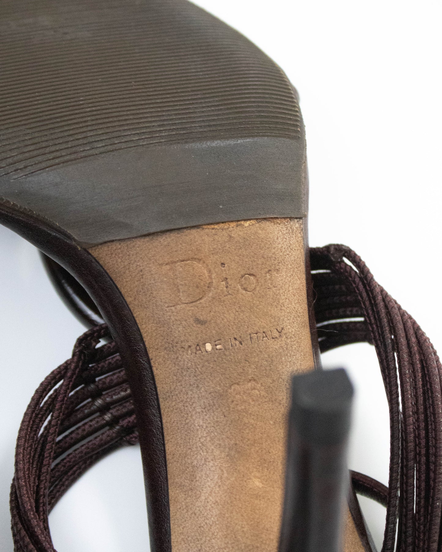 Vintage F/W 2007 Christian Dior by John Galliano Samourai Snake Detail Heels / 36 (US 6)