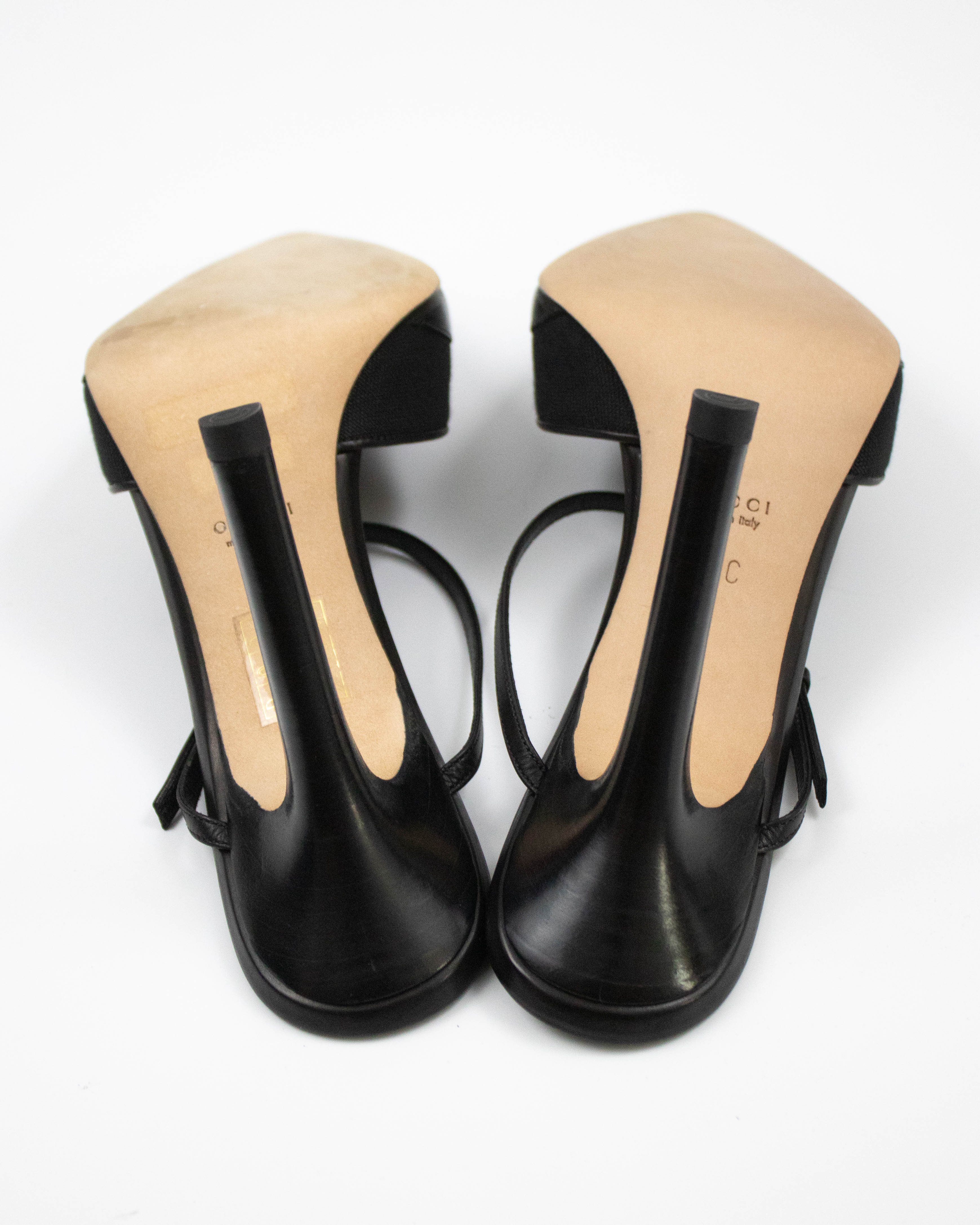 Vintage 2002 Gucci by Tom Ford Pointed Toe Mule Heels / 39 (US 9
