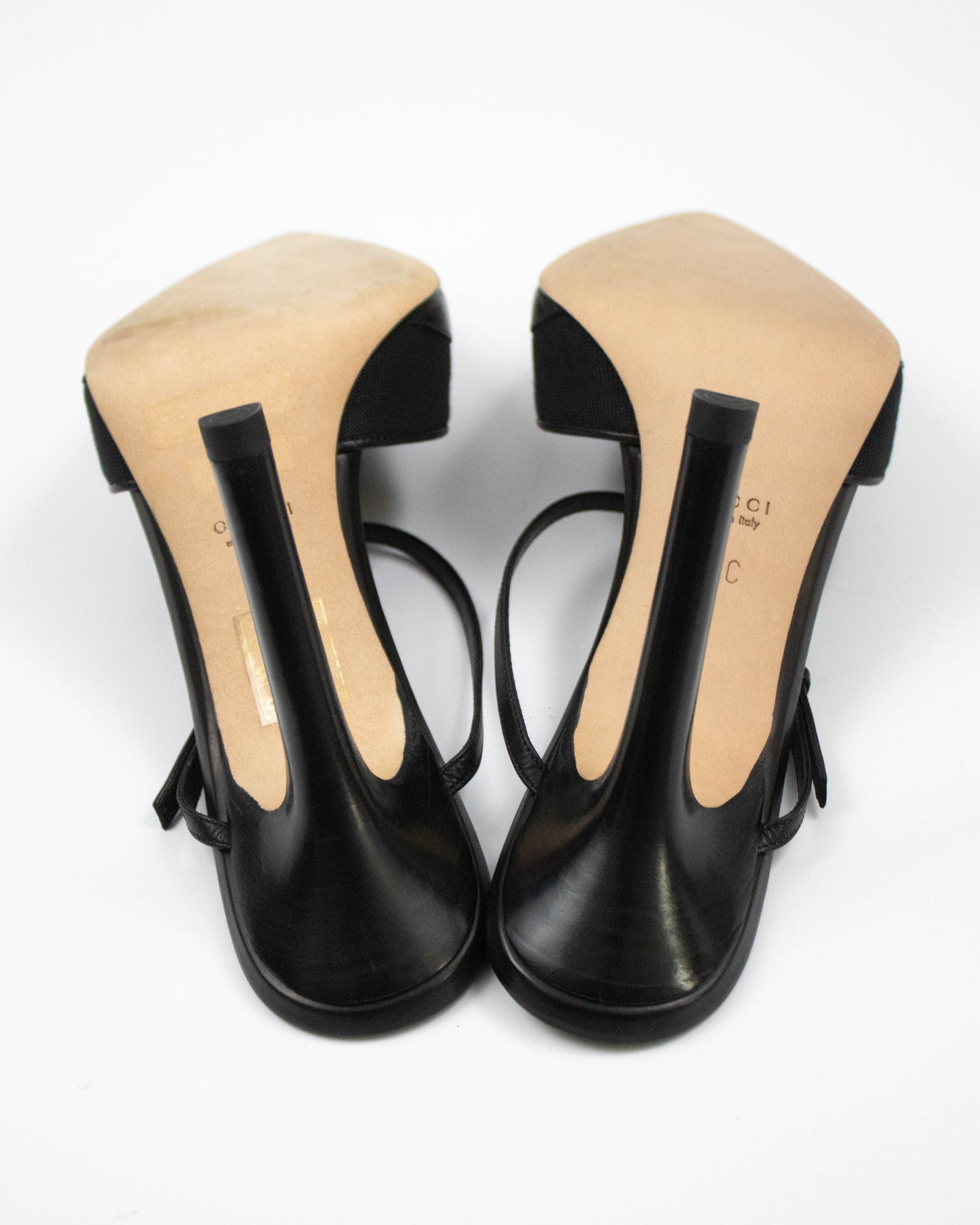Vintage 2002 Gucci by Tom Ford Pointed Toe Mule Heels / 39 (US 9)