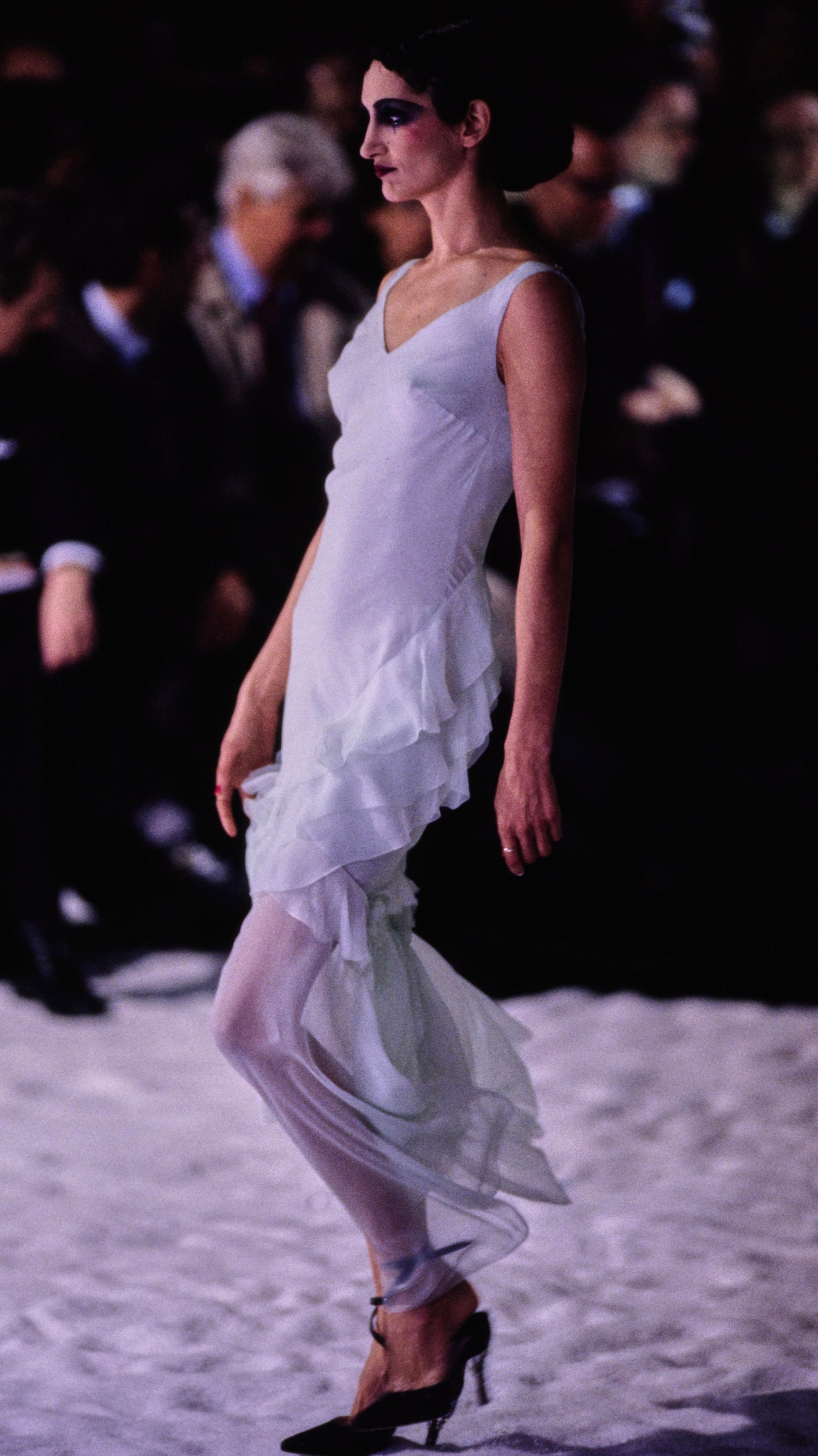 Vintage 1990s Manolo Blahnik for John Galliano Caged-Nail Heels / 36 (US 6)