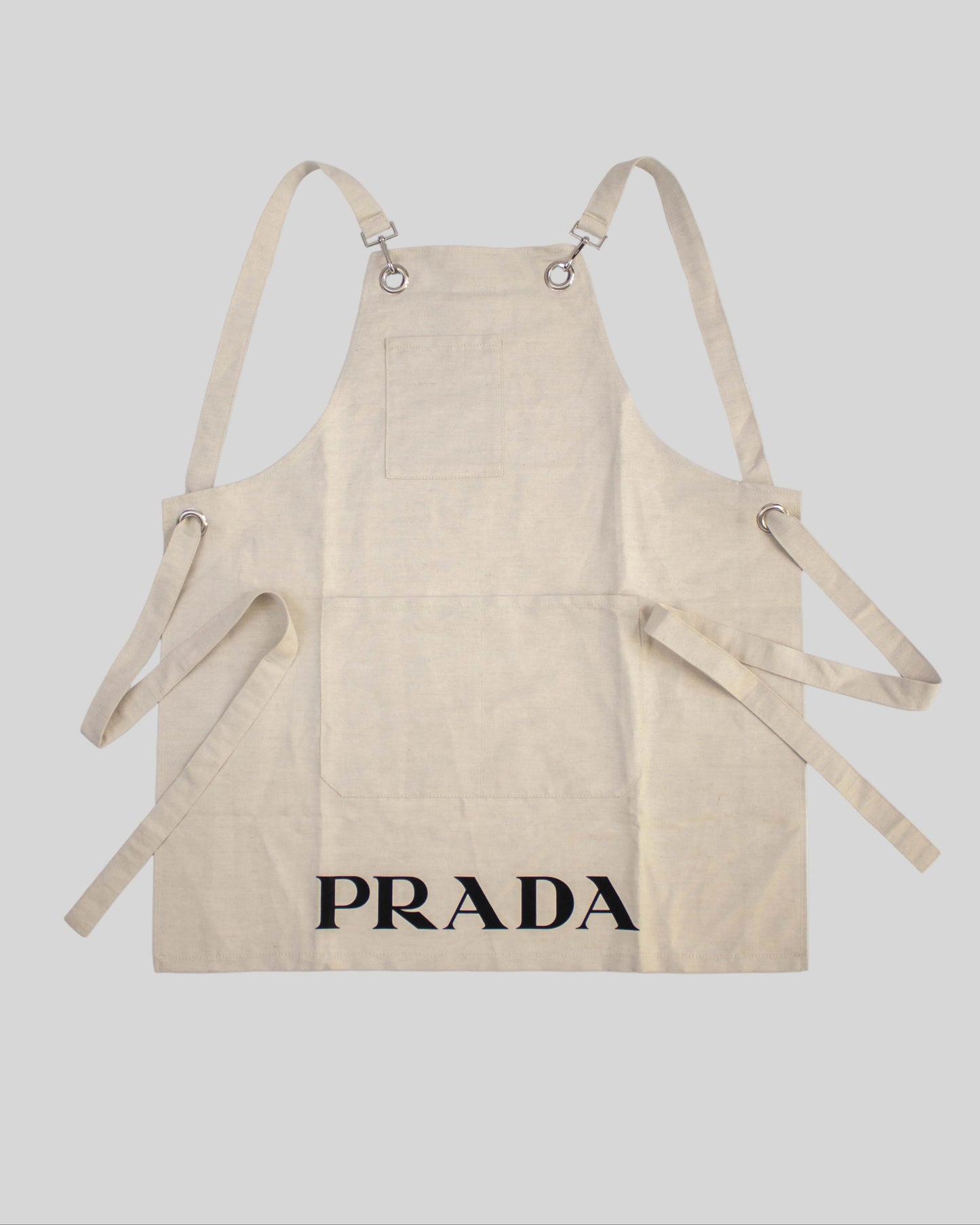 Prada F/W 2023 Cotton Linen Blend Apron / One size
