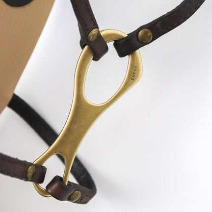 Vintage Gucci by Tom Ford Leather Sandals Strappy Heels Metal Horsebit Logo / 41 ( US 11)