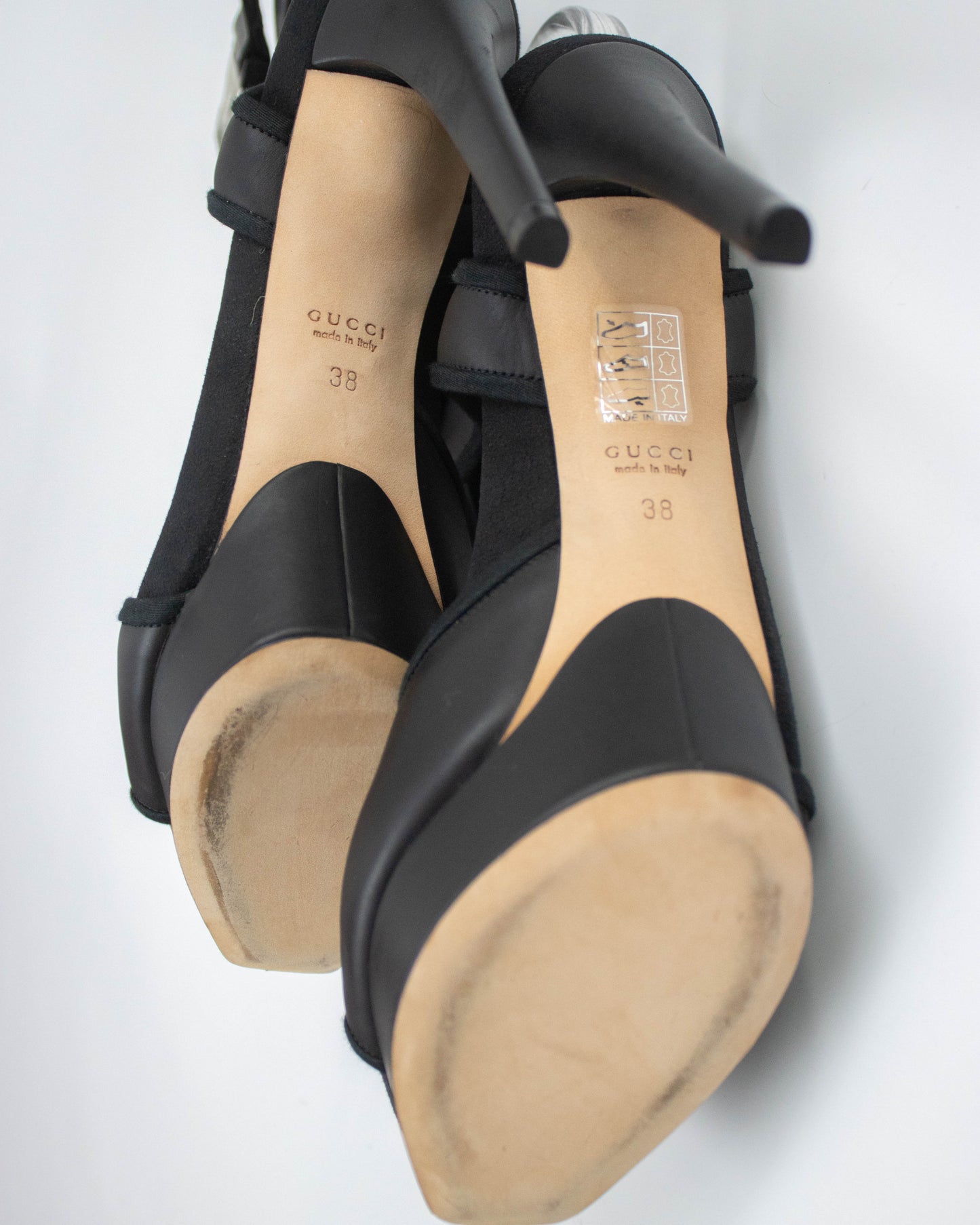 Vintage S/S 2010 Gucci Babylon Stiletto Heels / 38 (US 8)