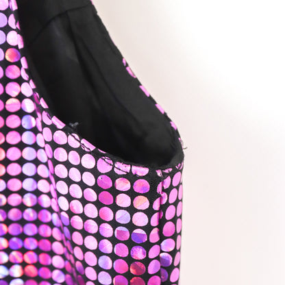 Vintage S/S 1997 Versus by Gianni Versace Holographic Dress As seen in The Nanny / IT 42 (S-M)