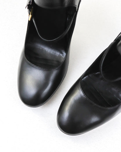 S/S 2008 Prada James Jean Fairy Collection Black Wave Boots Runway Heels / 39 (US 9)