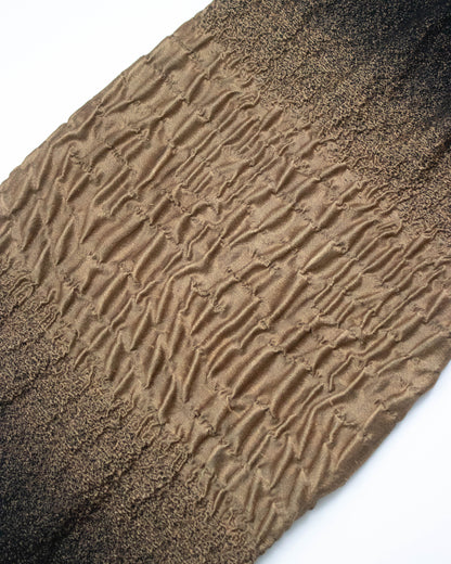 Vintage F/W 2007 Prada Ombré Crinkled Runway Dress / XS-S