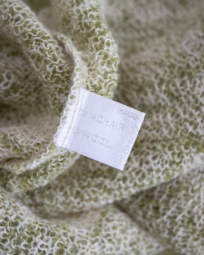 Vintage S/S 1996 Prada 'Ugly Chic' Tweed Print Cropped Sweater / IT 40 (XS-S)