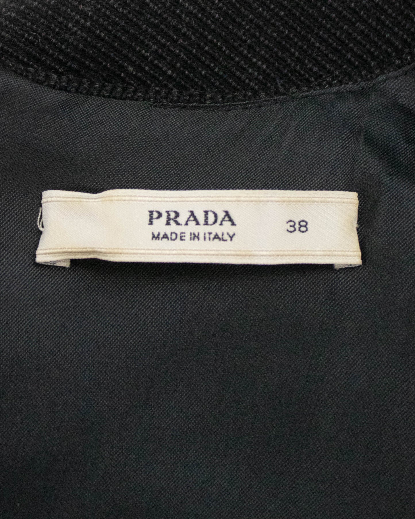Vintage F/W 2007 Prada Ombré Crinkled Runway Dress / XS-S