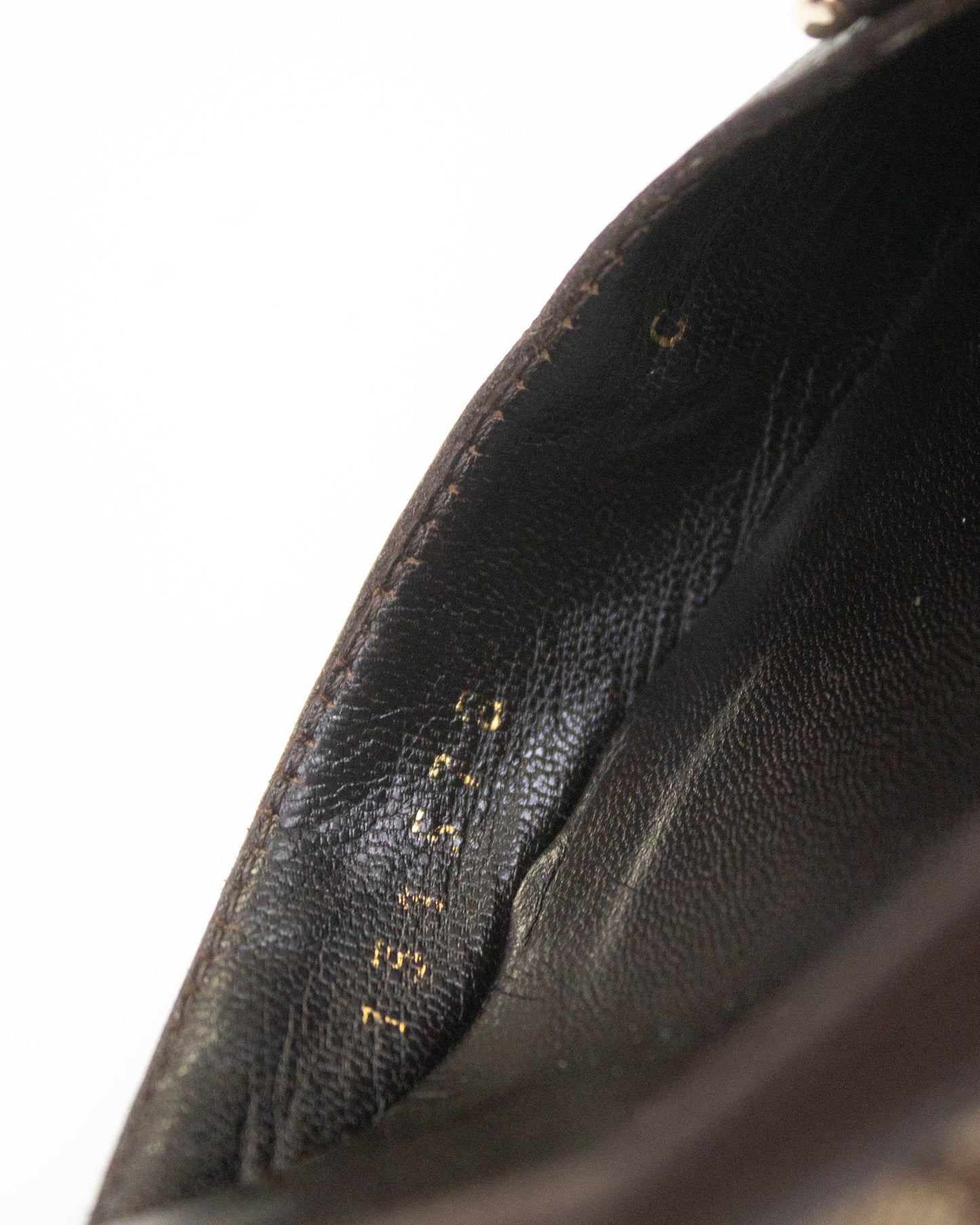 Vintage Gucci Classic Monogram Brown Mule Heels / 37 (US 7)