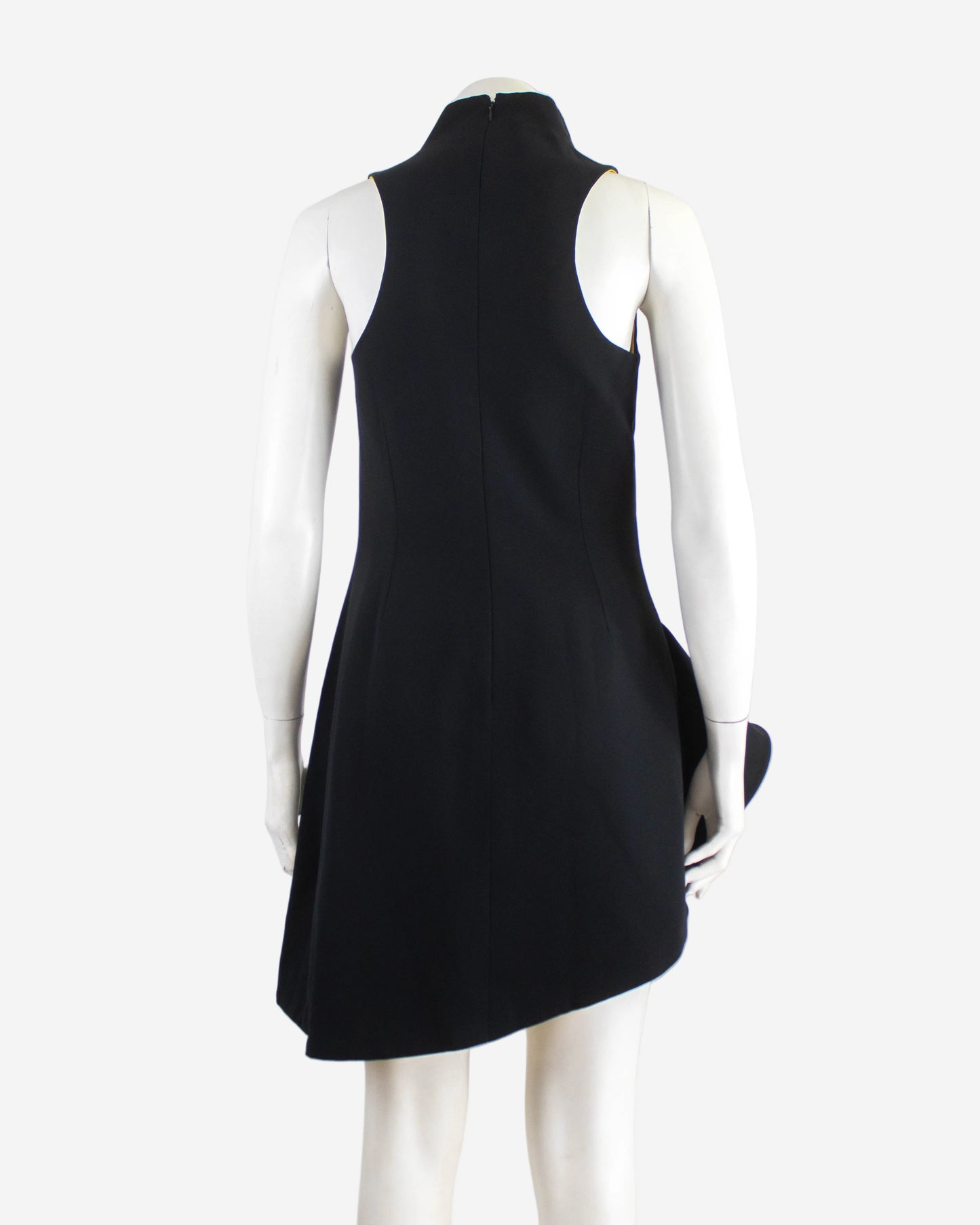 Vintage F/W 1991 Gianni Versace Couture Sculpted Silk Runway Dress / IT 40 (XS-S)