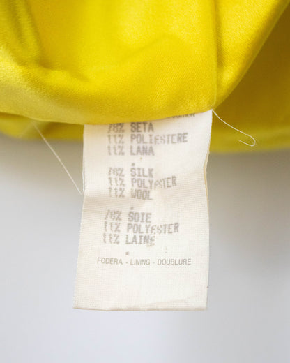 Vintage F/W 1991 Gianni Versace Couture Sculpted Silk Runway Dress / IT 40 (XS-S)