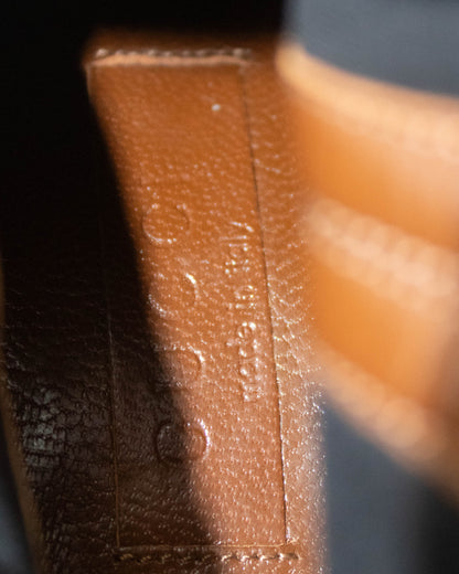 Vintage F/W 2003 Gucci by Tom Ford Thigh High Cognac Tan Leather Boots / 35 (US 5)