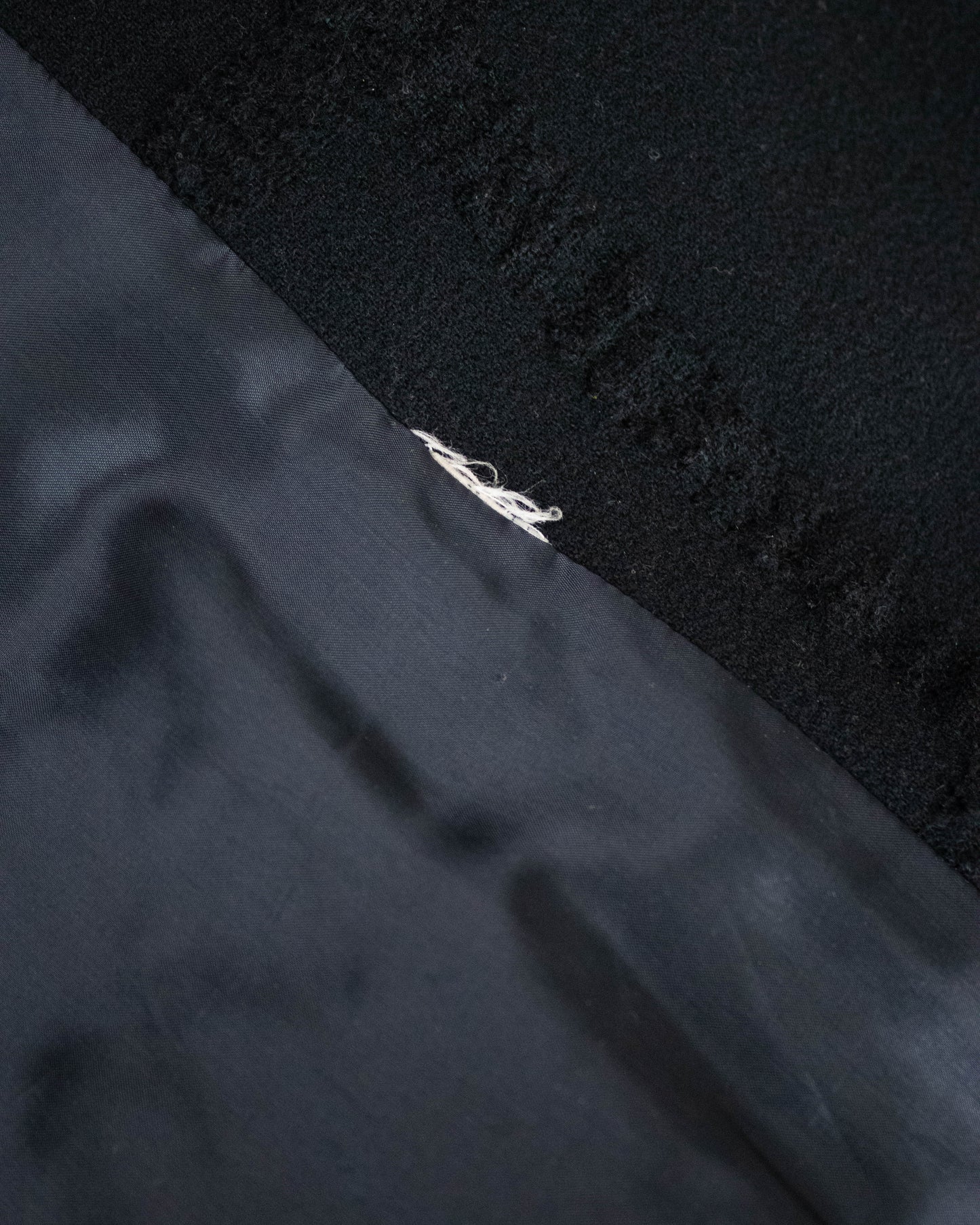 Vintage F/W 1998 Calvin Klein Collection Textured Wool Runway Coat / S