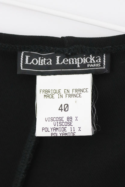 Vintage F/W 2001 Lolita Lempicka Long Asymmetric Cutout Dress / FR 40 (S-M)
