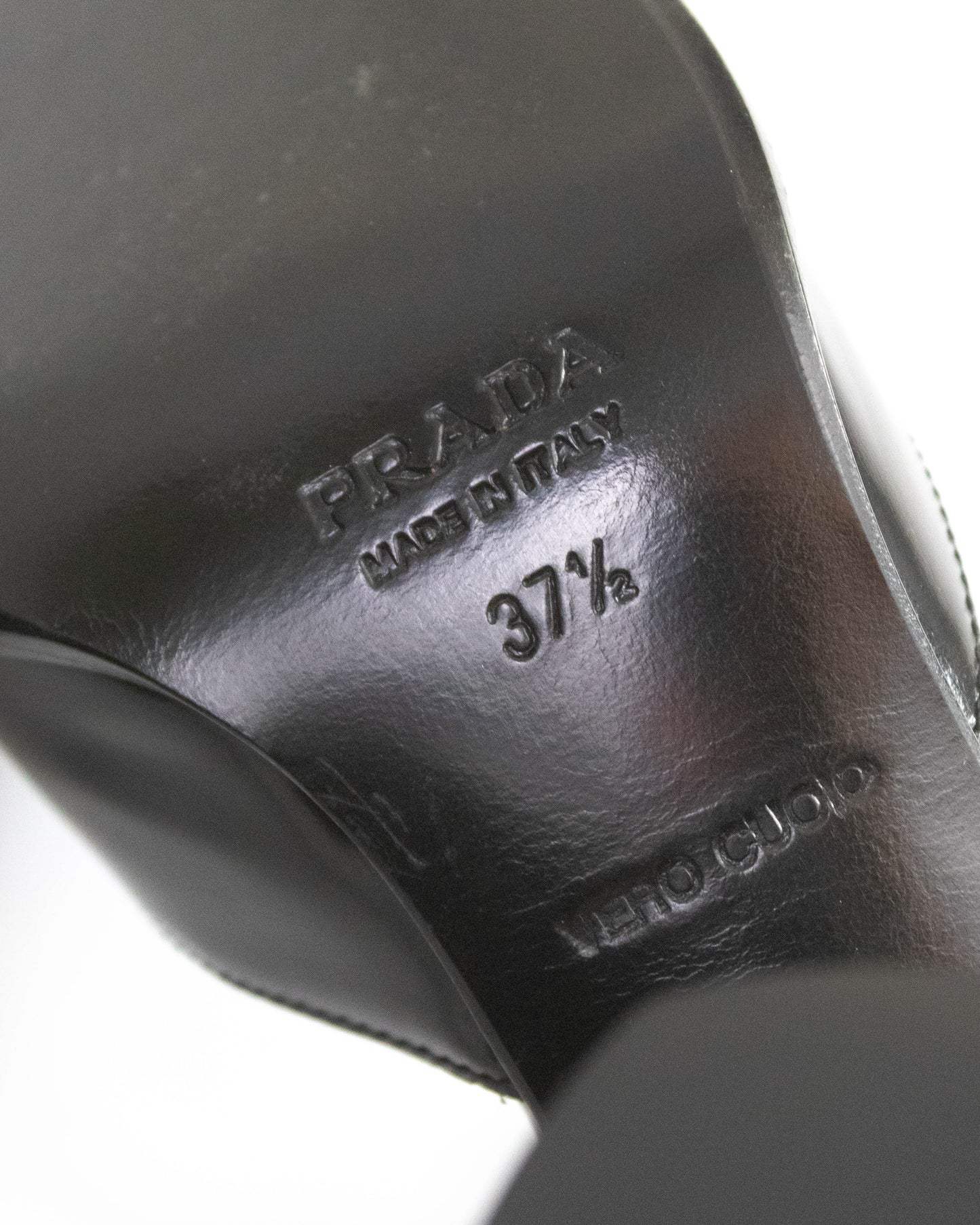 Vintage Prada Black T-strap Mary Jane 'Legally Blonde' Heels / 37.5 (US 7.5)